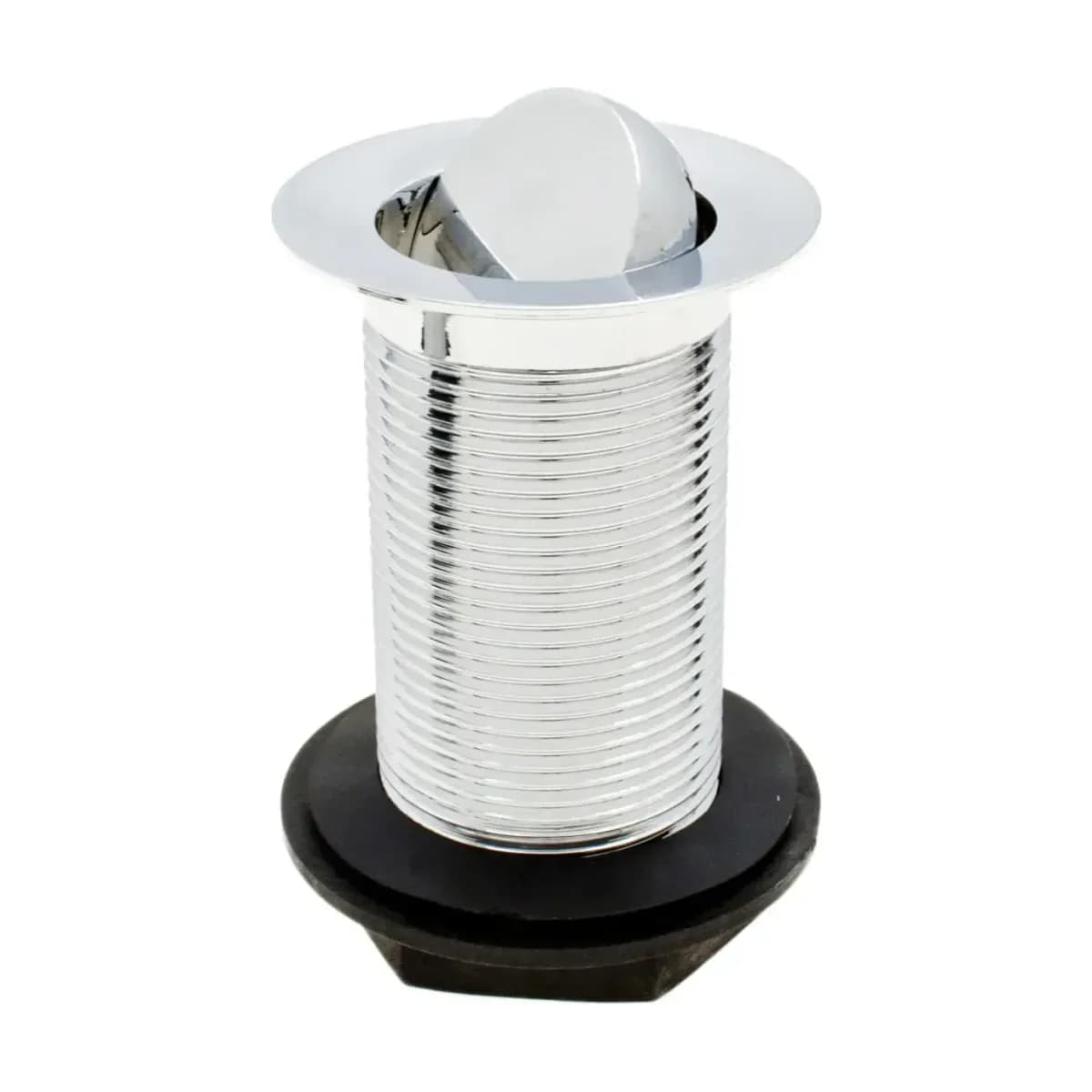 Unslotted Flip Plug Basin Waste (chrome)