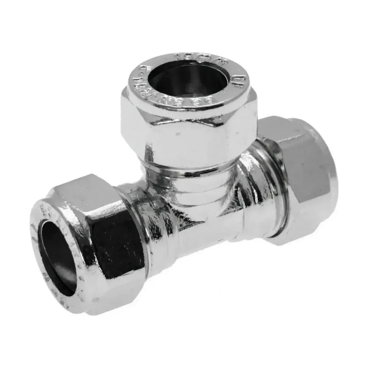 Tee Compression - Chrome