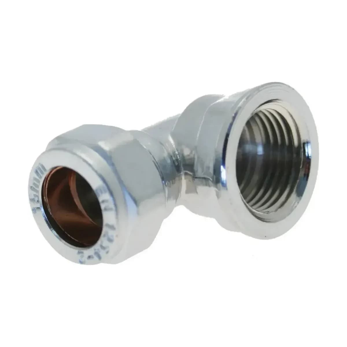 FL Compression Elbow (Chrome)