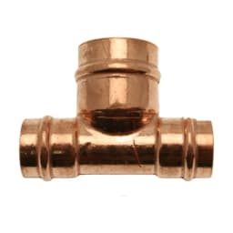 22mm x 22mm x 28mm Solder Ring Reducing Tee