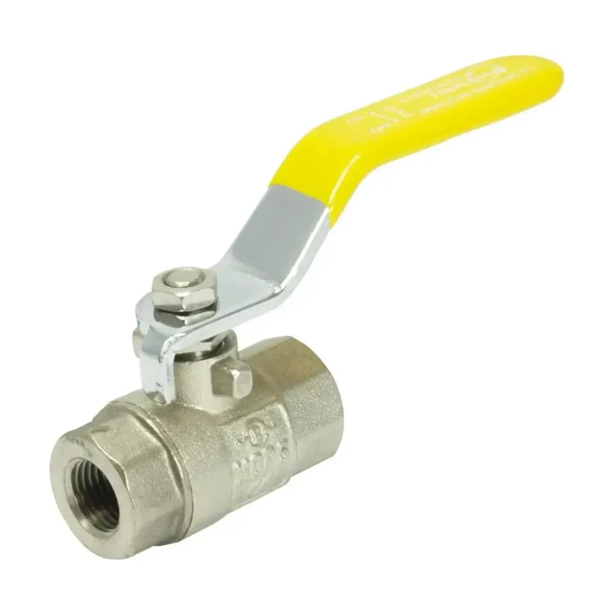 1/2" Gas Lever Ballvallve Yellow