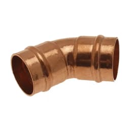 15mm 45° Solder Ring Elbow