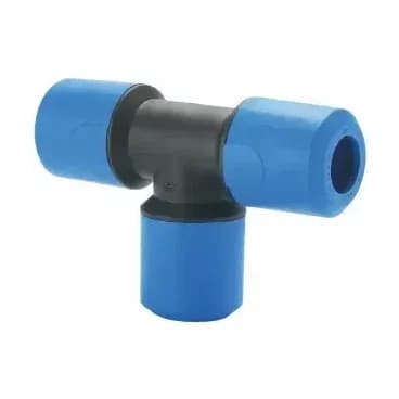 MDPE Blue Tee 20mm