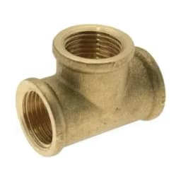 Tee 1" Brass