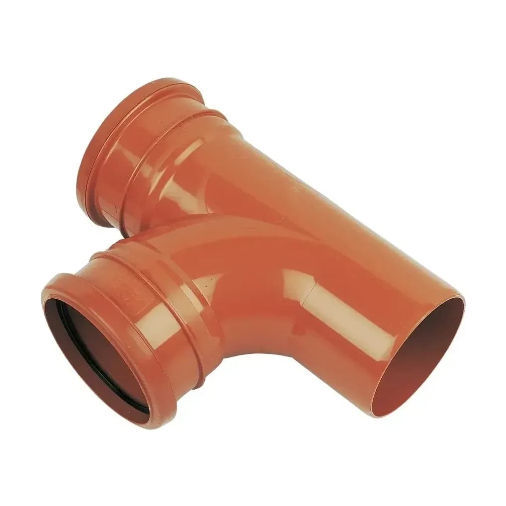 110mm U/G 87.5 Tee Double Socket
