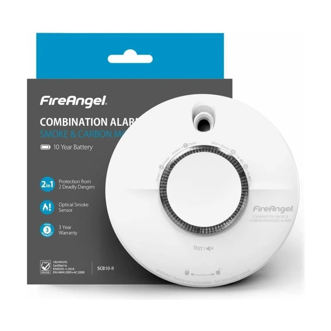 Fire Angle Smoke & Carbon Monoxide Alarm