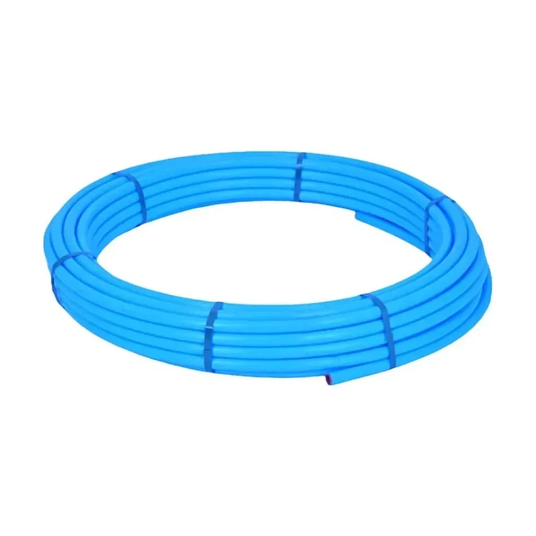 2525BU Blue MDPE Poly Pipe Coil 25 metres x 25mm 2525MM
