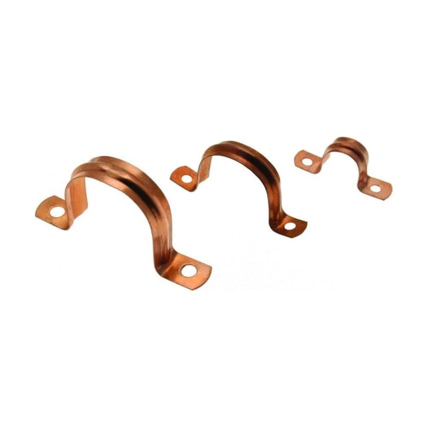 Copper Saddle Clip 28mm