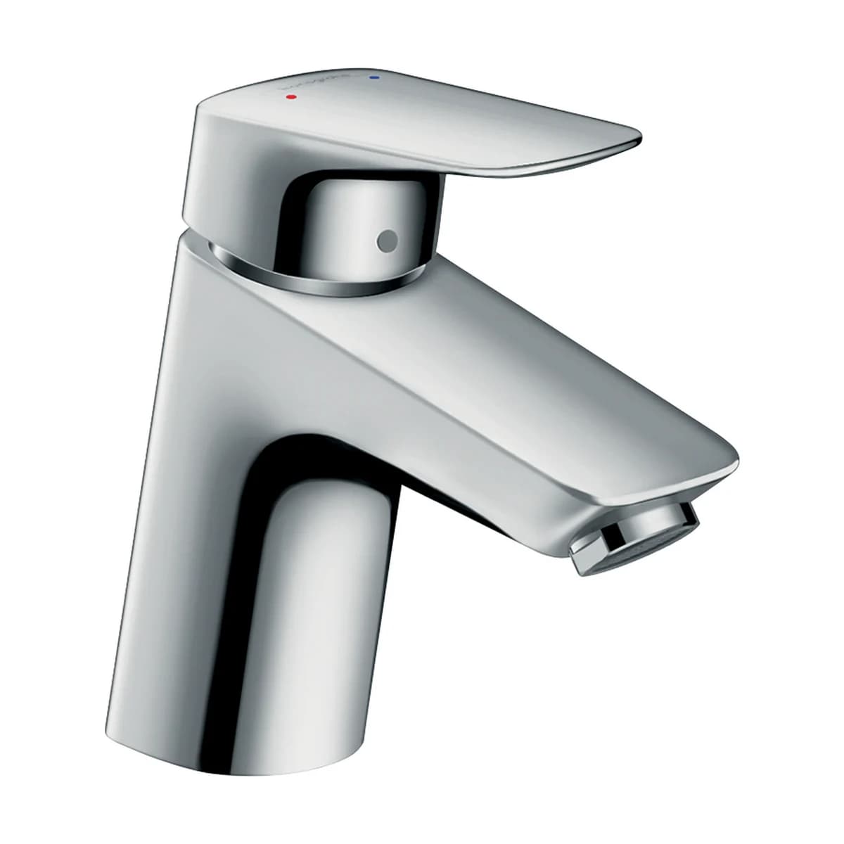 hansgrohe Logis Single lever basin mixer 70 with push-open waste - 71077000