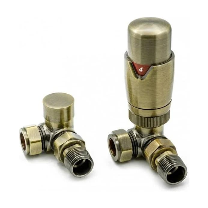 Bronze Corner Twin Valve Design