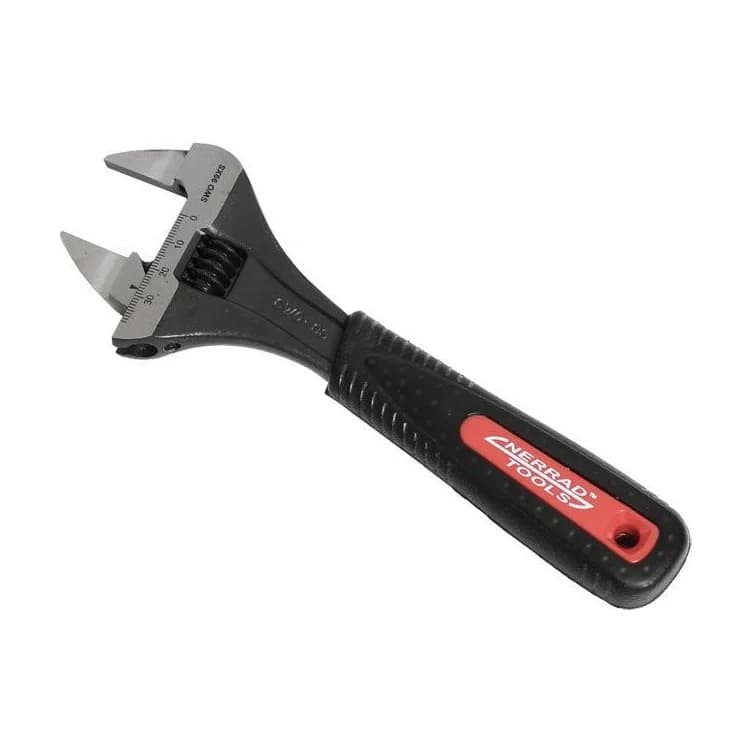 Nerrad Superwide Adjustable Wrench 8 inch (Xtra Slim) NTSWO8XS