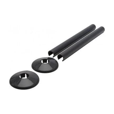 Snappit 15mm Anthracite Grey Kit 2 Contains 2 x 200mm Snappit & 2 x 18mm Collars