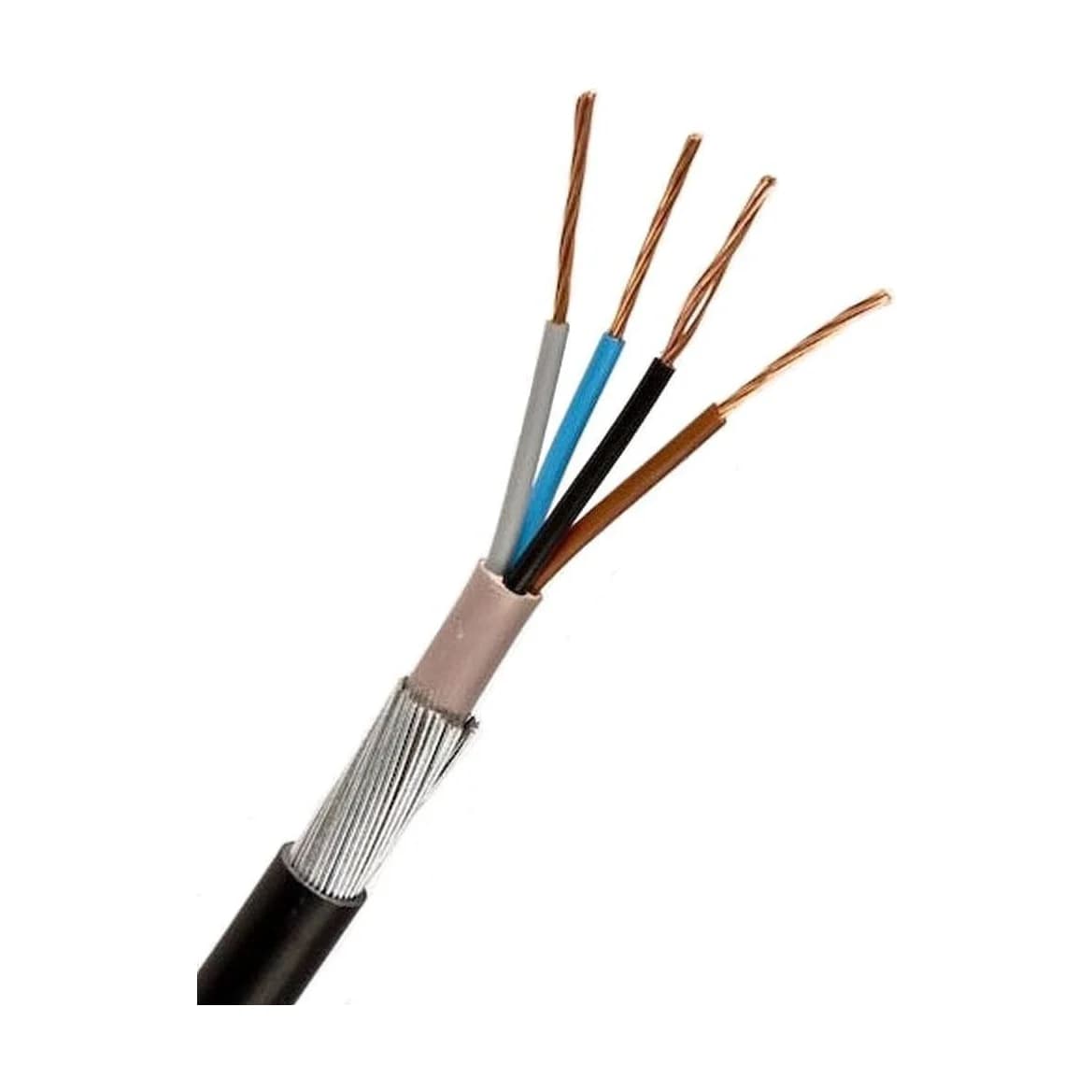 SWA Armoured Cable 4mm 4 Core – per Metre