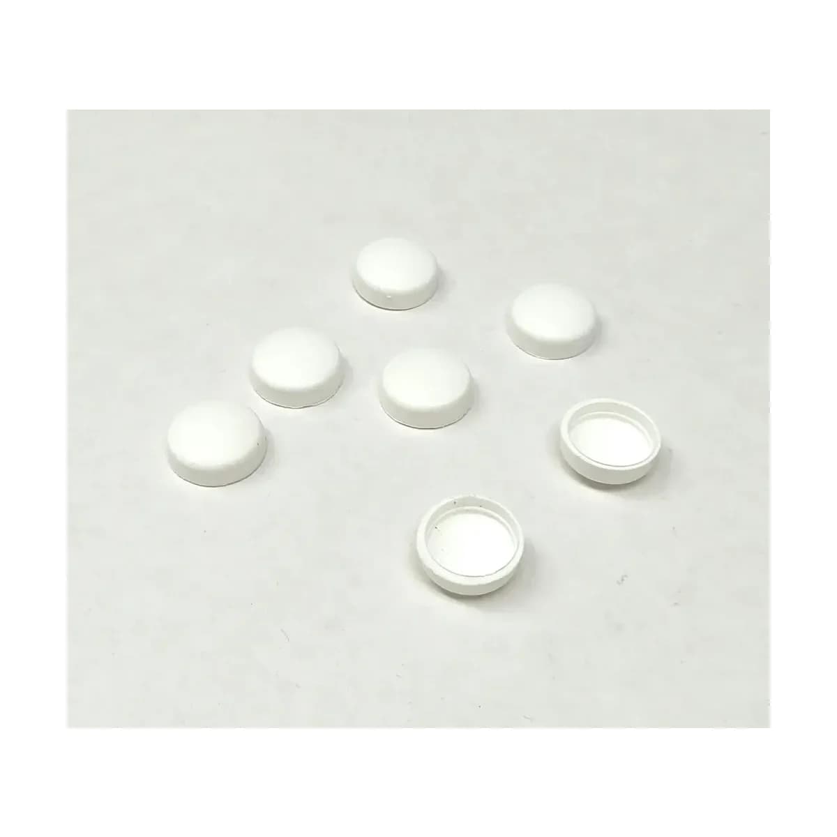 Screw Snap Caps White