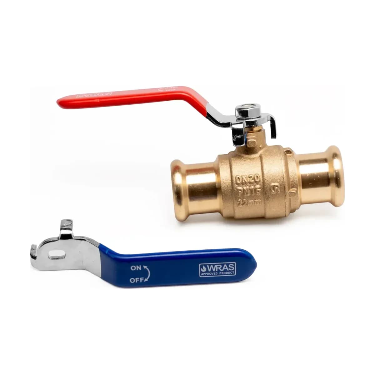 Press Fit M Profile Lever Ball Valve WRAS CxC