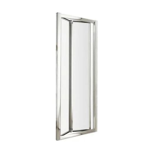 6mm Bi-Fold Door,1850mm Height, 6mm Toughened Safety Glass Screen Chrome Easy Clean Enclosure
