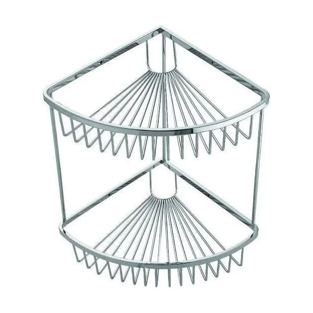 Wire Work Double Corner Basket