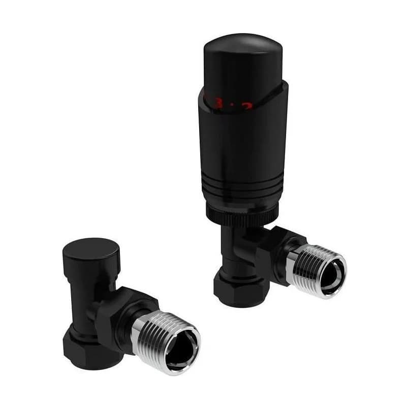 Black Angled Twin Valve Design