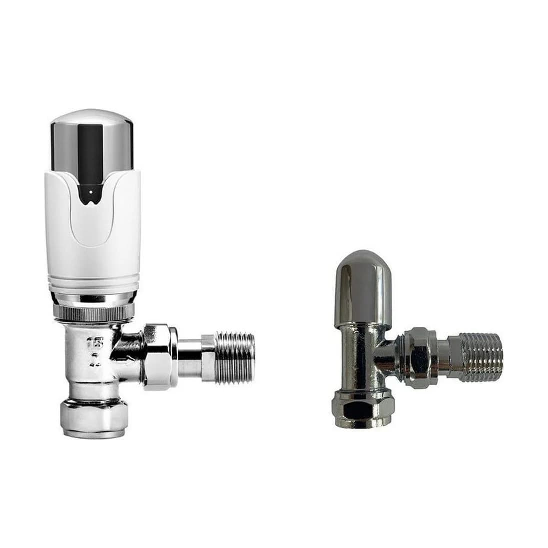 15mm Angled Lockshield Twin Pack Trv