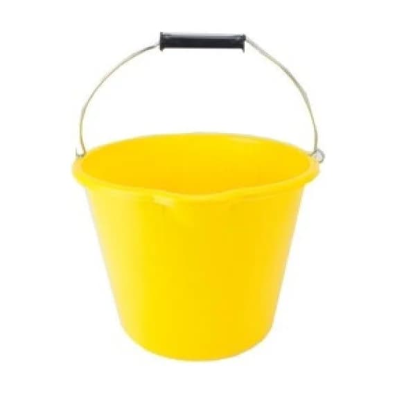 Bucket Yellow Pour & Scoop