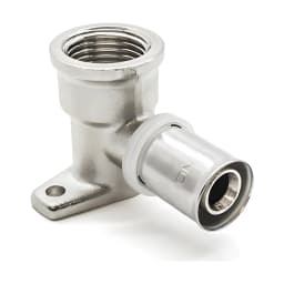 Keyplumb MLCP Female Back Plate Elbow (16mm x 1/2 Inch)