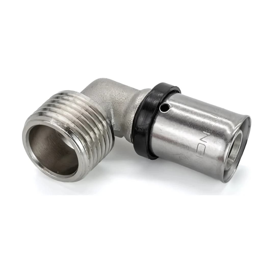 Keyplumb MLCP 90 Degree Male Iron Elbow (16mm x 1/2 Inch)