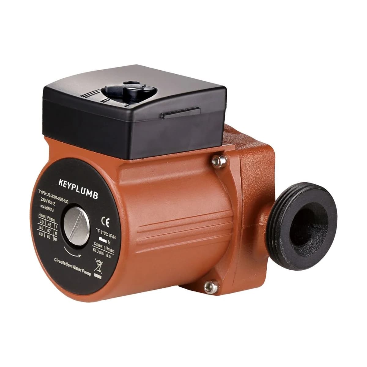 KeyPlumb Circulation Pump ZL-3001-25/6-130