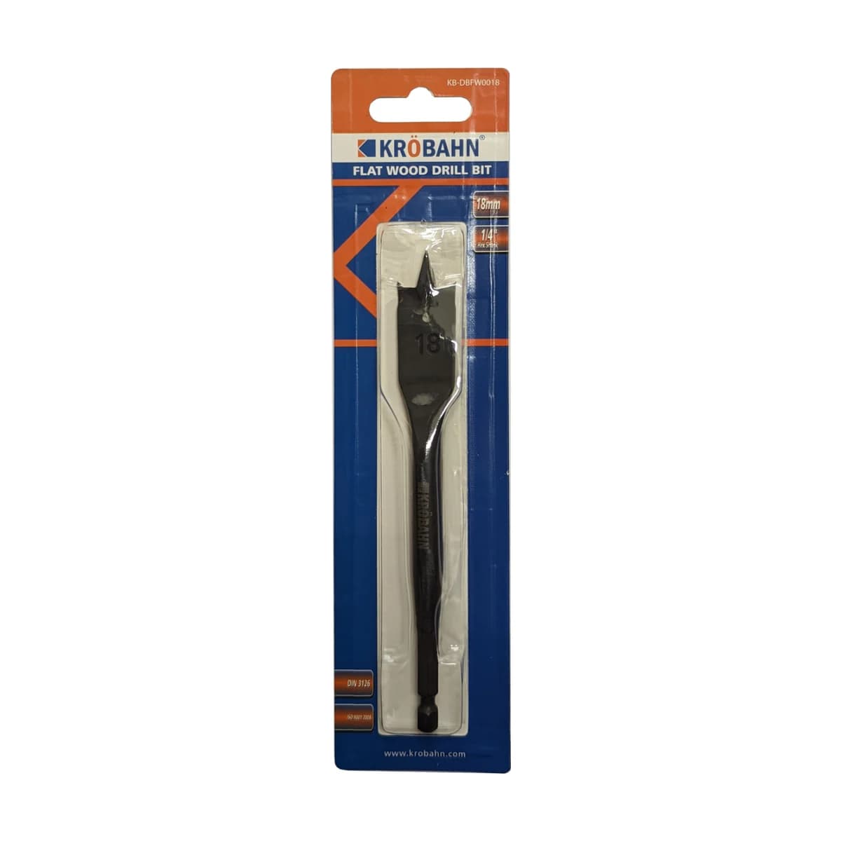 Flat Wood Drill Bit 18mm