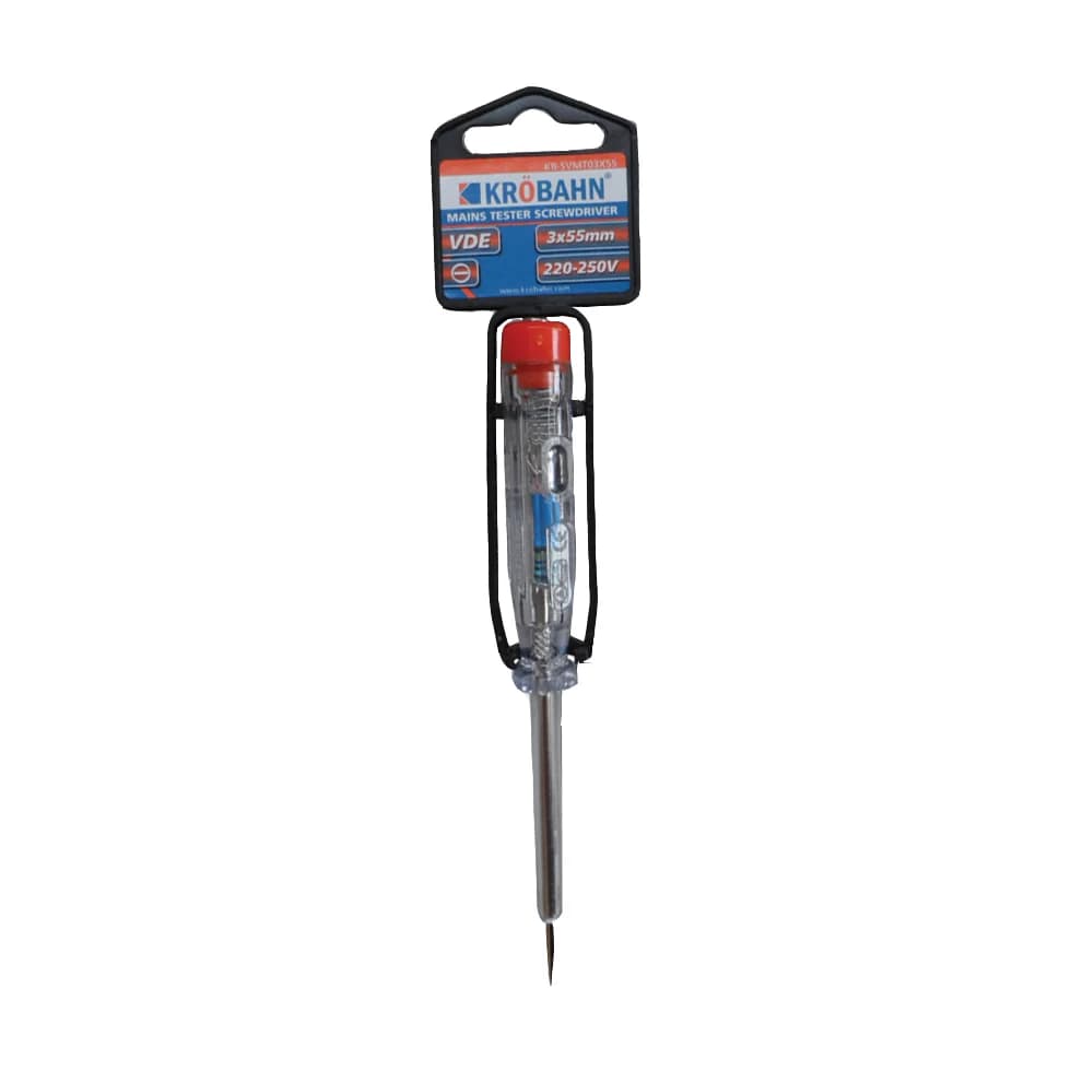 Mains Tester Screwdriver 3 x 55mm