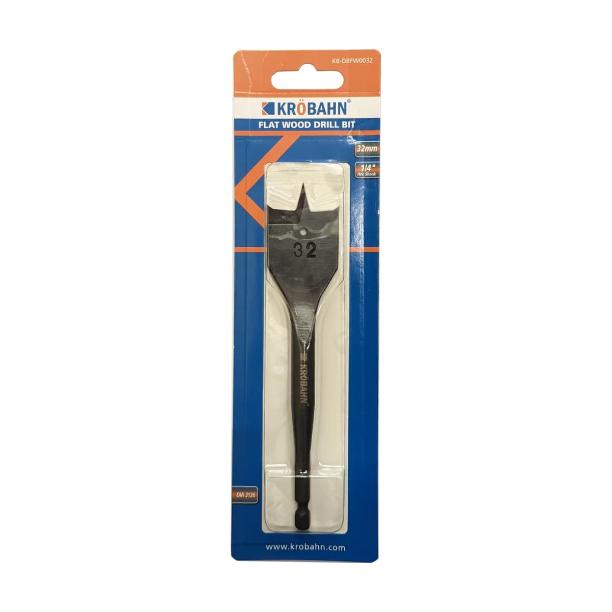 Flat Wood Drill Bit 32mm