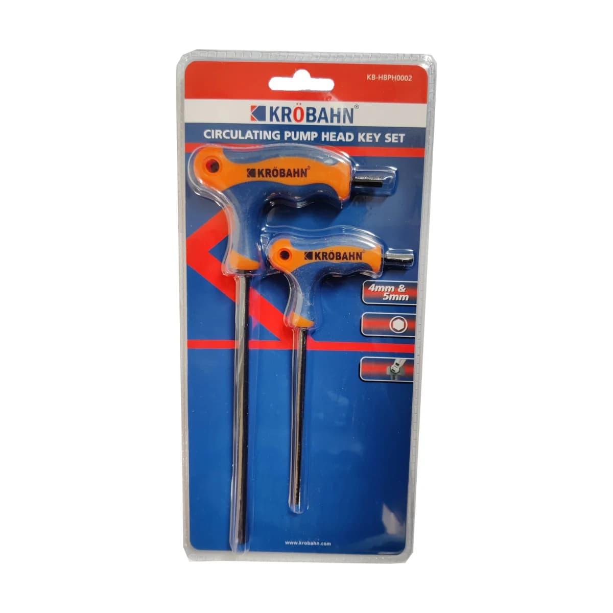 Circulating Pump Head Key Set 4mm & 5mm