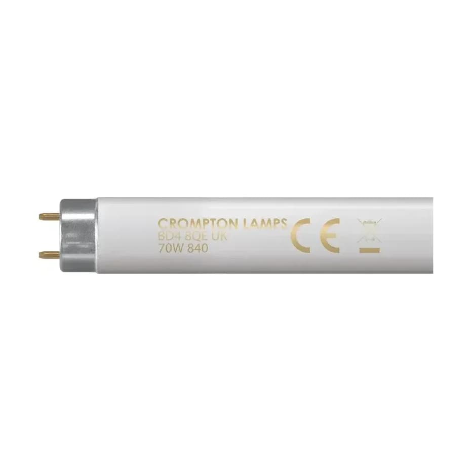 Crompton FT670SPCW - Fluorescent T8 Triphosphor 6ft • 70W • 4000K • G13