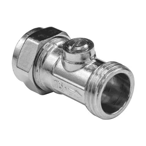 Budget 845-Iso 15mm Chrome