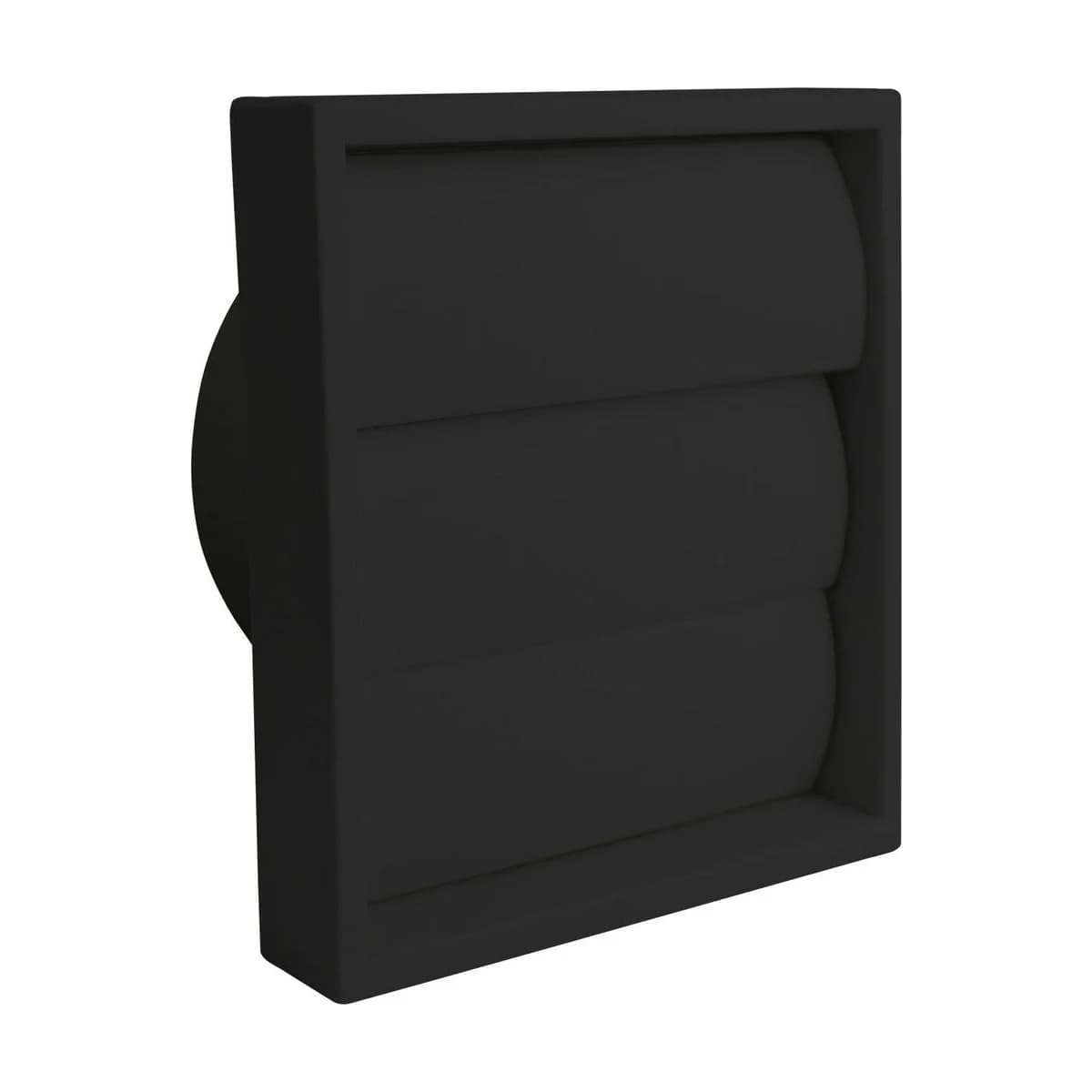 1162BLK Gravity Shutter Grille 140 x 140mm Black