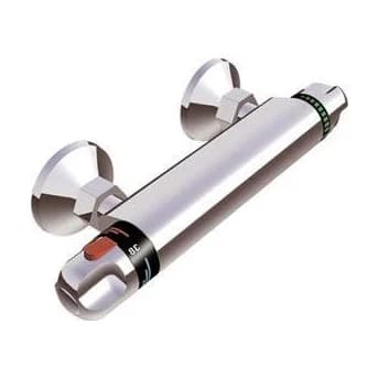 Thermostatic Bar Shower Surface Mount Male Iron