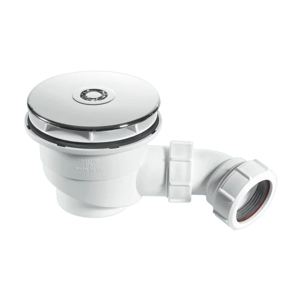 McAlpine ST90CP10 Chrome 90m Shower Trap