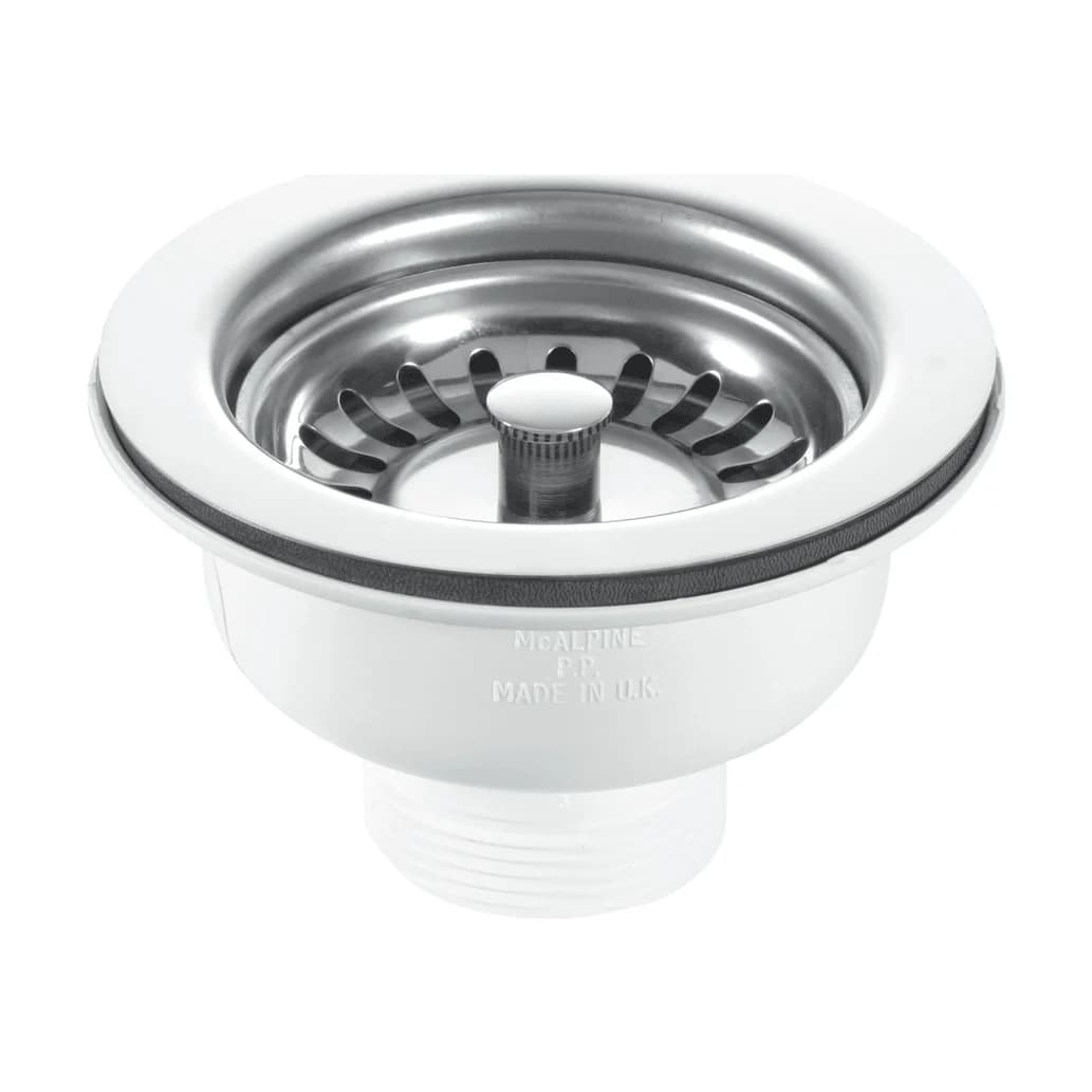 McAlpine Bwstss Centrepin Basket Strainer
