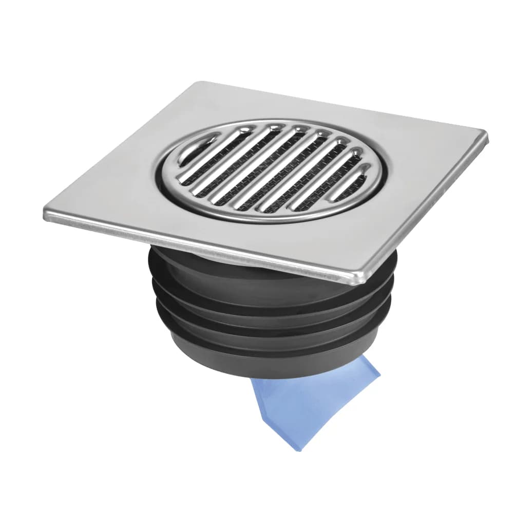 McAlpine 150mm S/S Tile Non-Return Valve Push Fit FGT150-SV-110