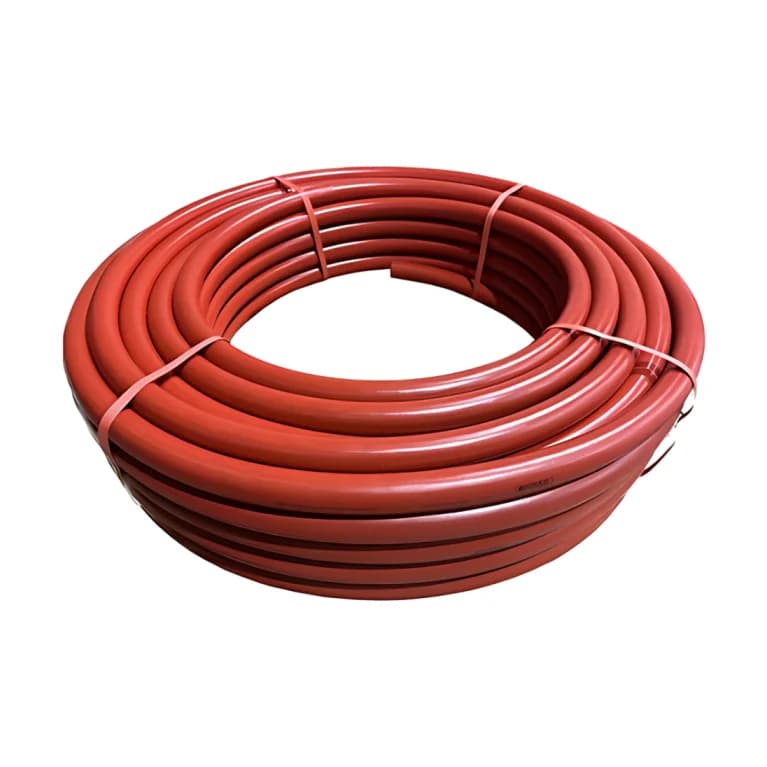25mm x 50m Multilayer Pre Insulated PEX Pipe Coil for Water Supply & Heating Systems Red/Blue