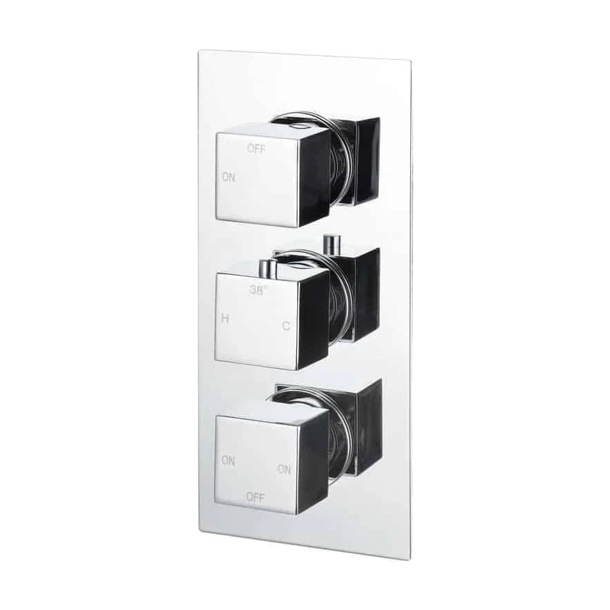 Comet Thermostatic Triple Shower Valve