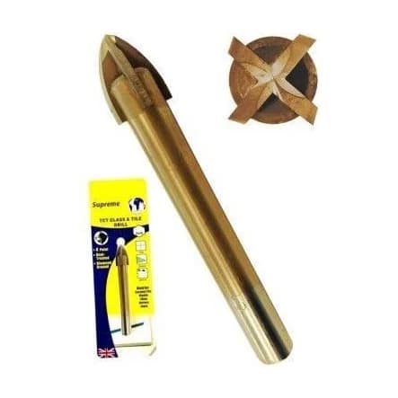 Four Pointed Glass and Tile Drill Bit