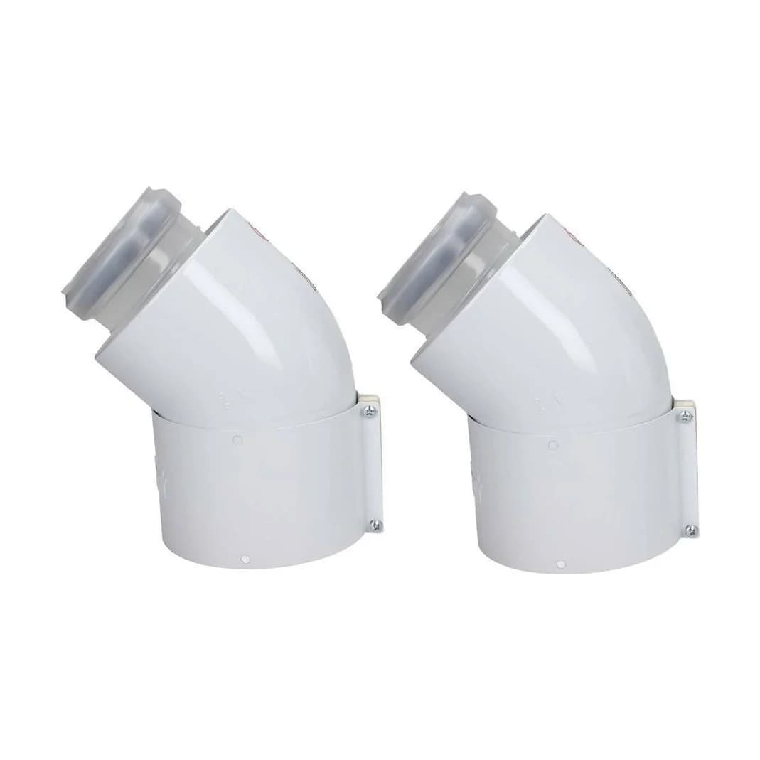 Vaillant 45 Degree Flue Elbow 2pk