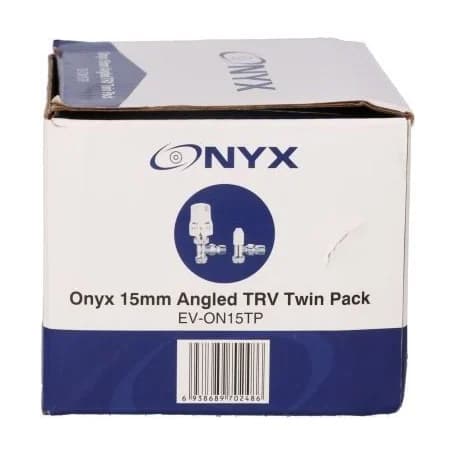 Onyx 15mm Angled Lockshield Twin Pack Trv