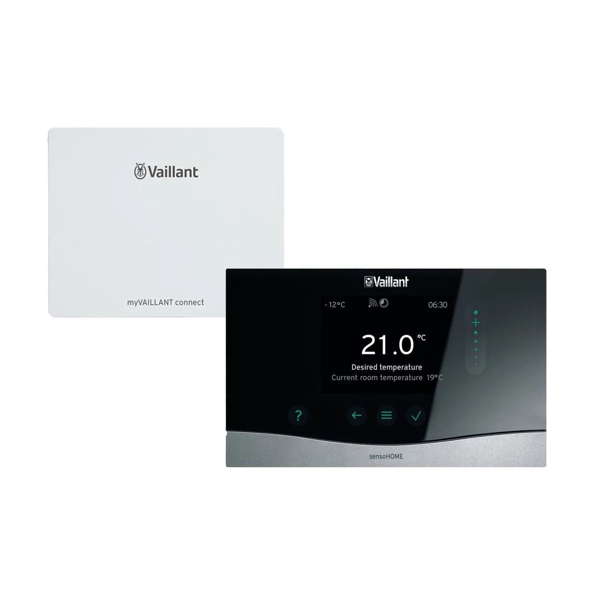 Vaillant VR940F myVaillant Connect and VRT380F sensoHOME RF Room Thermostat