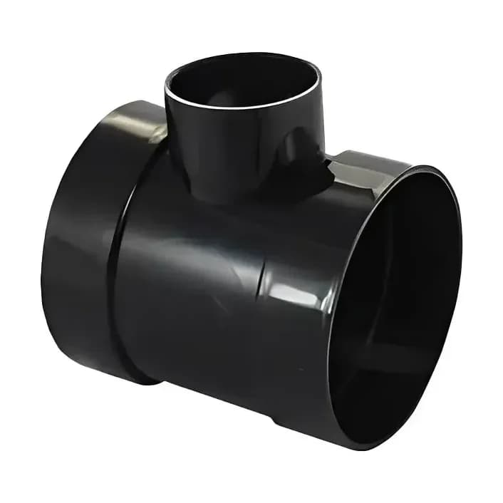 UPVC Black Short Boss Solvent Soil Pipe – 110mm x 50mm