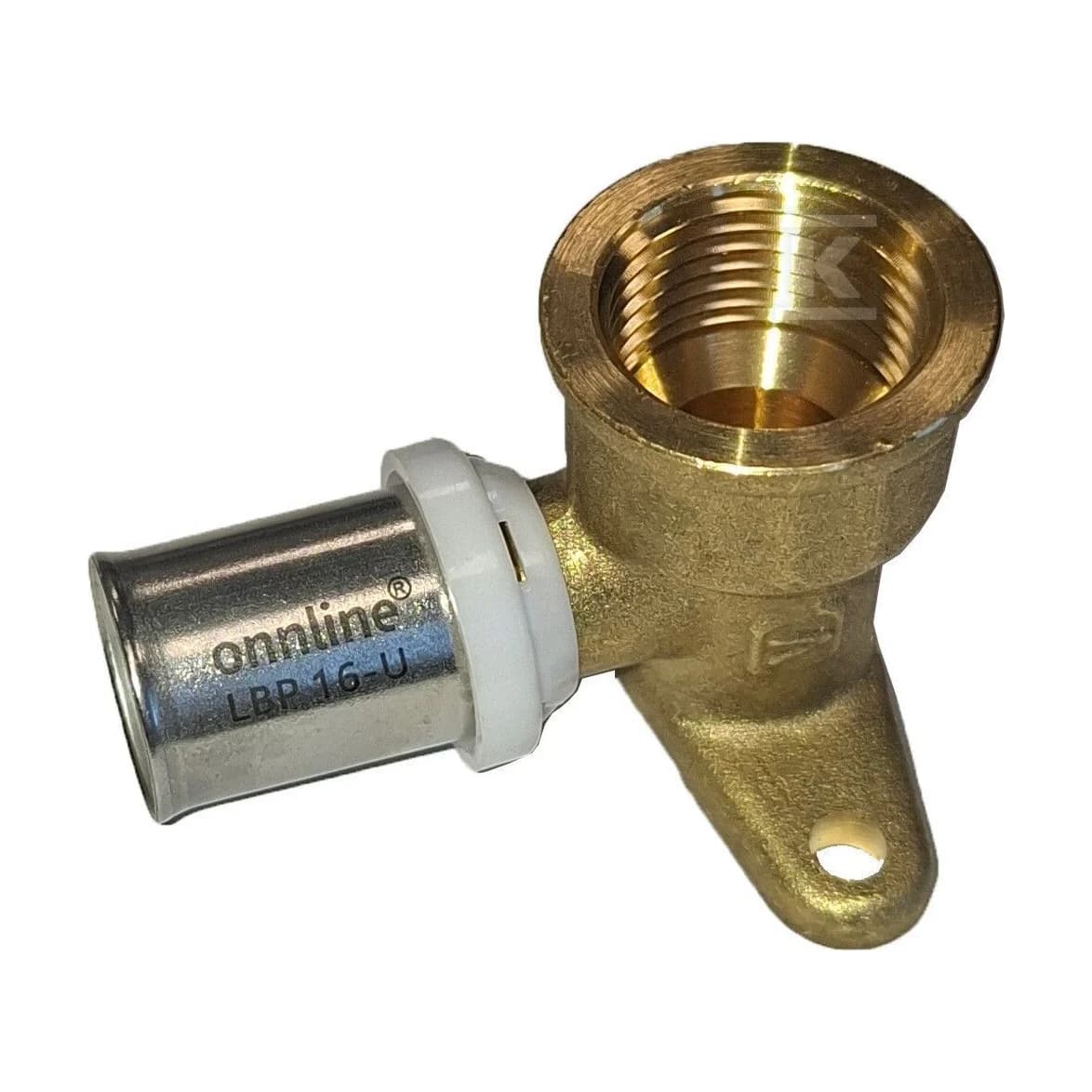 Multilayer Press - Female Backplate Elbow - 16mm