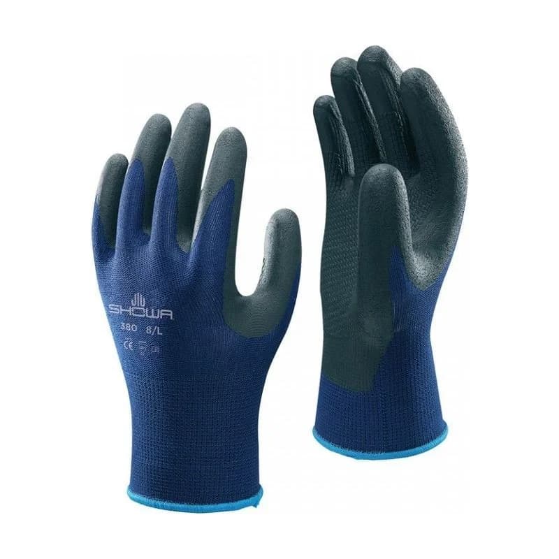 Size 9 (XL) Showa 380 Nitrile Foan Grip Gloves SHO3854 (1 pair)
