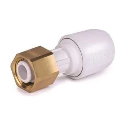 HD25A/15W Hep2O 15mm x 1/2" Straight Tap Connector