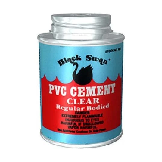 Black Swan PVC Cement 118ml (1/4 Pint)