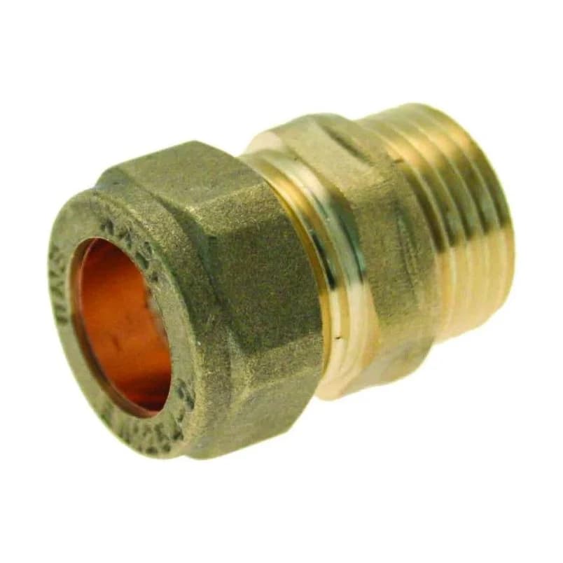 COMPACT Compression Coupler Male 15mm x 1/2"